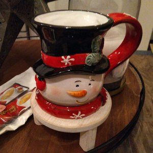 Frosty Snowman Mug w.coffee bonus